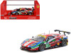1/64 Tarmac Works 2016 Ferrari 488 GTE 24h of Le Mans 2016 G. Bruni, J. Calado, A. Pier Guidi Diecast Car Model