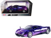 1/24 Motormax Pagani Huayra (Purple & Pink Holographic Chrome) Diecast Car Model