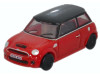 Mini Cooper S RHD (Right Hand Drive) Chili Red with Black Top 1/148 (N) Scale Diecast Model Car by Oxford Diecast Mini Cooper S RHD (Right Hand Drive) Chili Red with Black Top 1/148 (N) Scale Diecast Model Car by Oxford Diecast