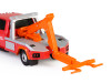 2022 Ram 3500 Dually Wrecker Tow Truck "Ignition Towing Co." Red and Orange "Dually Drivers" Series 16 1/64 Diecast Model Car by Greenlight