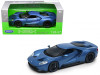 2017 Ford GT Blue 1/24 - 1/27 Diecast Model Car by Welly