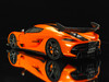 1/18 Frontiart Koenigsegg Jesko 7285 Sweet Mandarin Orange Car Model Limited 100 Pieces