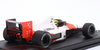 1/18 GP Replicas 1990 Formula 1 Ayrton Senna McLaren MP4/5B #27 Winner Italian GP Formula 1 World Champion Car Model with Driver Figure