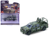 1/64 Greenlight 2021 Chevrolet Silverado LT Trail Boss Z71 Mexican Military Diecast Car Model