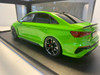DAMAGED AS-IS 1/18 Ixo 2022 Audi RS3 (8Y) Limousine (Green) Car Model