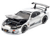 1/64 Poprace Toyota Top Secret GT300 Supra (Silver) Diecast Car Model