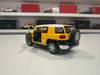 1/36 Kinsmart Toyota FJ Cruiser (Yellow) 4.6" Diecast Car Model (new no retail box)