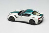 1/64 Stance Hunters Ferrari F12 TDF (Tailor Made Verde Scuro White with Green Top) Diecast Car Model