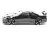 1/64 Poprace Nissan Skyline GT-R GTR R33 (Dark Chrome Black) Diecast Car Model