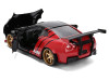 2009 Nissan GT-R (R35) Ben Sopra "Advan" Black and Red "JDM Tuners" Series 1/24 Diecast Model Car by Jada 2009 Nissan GT-R (R35) Ben Sopra "Advan" Black and Red "JDM Tuners" Series 1/24 Diecast Model Car by Jada