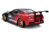 2009 Nissan GT-R (R35) Ben Sopra "Advan" Black and Red "JDM Tuners" Series 1/24 Diecast Model Car by Jada 2009 Nissan GT-R (R35) Ben Sopra "Advan" Black and Red "JDM Tuners" Series 1/24 Diecast Model Car by Jada