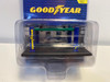 CHASE 1/64 Greenlight Adjustable Four-Post Lift "Goodyear Tires" Blue & Yellow "Four-Post Lifts" Series 3 Diecast Model