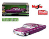 1/24 Maisto 1964 Chevrolet Impala SS Lowrider (Purple) Diecast Car Model