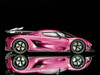 1/18 Frontiart Koenigsegg Jesko 7270 Viola Purple Red Car Model Limited 100 Pieces