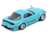 1/64 Inno Pandem Rocket Bunny Mazda RX-7 RX7 (FD3S) (Tiffany Blue) Car Model