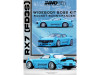 1/64 Inno Pandem Rocket Bunny Mazda RX-7 RX7 (FD3S) (Tiffany Blue) Car Model