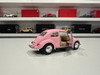 1/32 Kinsmart 1967 Volkswagen Beetle Pastel Solid Colors 5″ (Pink) Diecast Car Model (new no retail box)