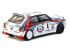 1/64 Tarmac Works 1992 Lancia Delta HF Integrale Monte Carlo Rally Winner Didier Auriol, Bernard Occelli Diecast Car Model