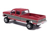 1/64 Ixo 1977 GMC Sierra Grande K2500 Crew Cab Wideside (Dark Red Metallic & Silver Special Two-Tone )Lifted Diecast Car Model