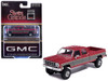 1/64 Ixo 1977 GMC Sierra Grande K2500 Crew Cab Wideside (Dark Red Metallic & Silver Special Two-Tone )Lifted Diecast Car Model