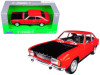 1969 Ford Capri Red 1/24 - 1/27 Diecast Model Car by Welly