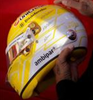 1/5 Looksmart 2025 Formula 1 Ferrari Italian GP #44 Lewis Hamilton Helmet Model
