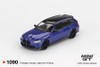 1/64 Mini GT BMW M3 G81 Competition Touring (Portimao Blue Metallic) Diecast Car Model