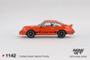 1/64 Mini GT Porsche 911 Carrera RS 2.7 (Tangerine Orange with Black Livery) Diecast Car Model