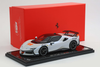 1/18 BBR Ferrari SF90 XX Stradale (Onda Marina White with Black Roof) Car Model Limited 20 Pieces