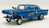 1/18 ACME 1957 Chevrolet 150 Gasser High Roller (Blue) Diecast Car Model
