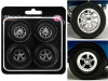 1/18 ACME Drag Wheel & Tire Set Model
