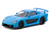 1/64 Tarmac Works Mazda RX-7 VeilSide Fortune7 (Blue) Diecast Car Model