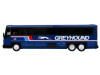 1/87 Iconic Replicas 2001 MCI D4000 Coach Greyhound Blue Diecast Car Model
