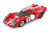 1/18 Spark 1971 Lola T70 Mk3B #5 24h LeMans Racing Team VDS Teddy Pilette, Gustave Gosselin Car Model