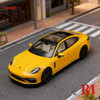 1/64 Rhino Model Porsche Panamera 971 (Yellow) Diecast Car Model