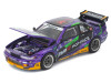 1/64 Poprace Nissan Pandem S13 EVA RT Test Type-01 (Purple) Diecast Car Model