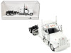 Peterbilt 589 Truck with 72 Inch Sleeper White 1/87 (HO) Plastic Model Car by HO Logistics
