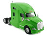 Kenworth T680 Sleeper Cab Lime Green 1/87 (HO) Plastic Model Car by HO Logistics