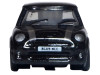 Mini Cooper S RHD (Right Hand Drive) Midnight Black with Silver Stripes 1/148 (N) Scale Diecast Model Car by Oxford Diecast