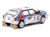 1/64 Tarmac Works 1992 Lancia Delta HF Integrale Safari Rally Juha Kankkunen, Juha Piironen Diecast Car Model