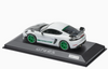 1/43 Dealer Edition Porsche 718 (982) Cayman GT4 RS Tribute to RS 2.7 (White & Green) Car Model 1/43 Dealer Edition Porsche 718 (982) Cayman GT4 RS Tribute to RS 2.7 (White & Green) Car Model