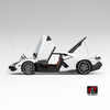 1/18 LCD Lamborghini Revuelto (White) Diecast Car Model 1/18 LCD Lamborghini Revuelto (White) Diecast Car Model
