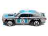1/64 Poprace Nissan Laurel AIT (Blue) Diecast Car Model