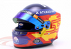 1/2 Bell 2025 Formula 1 Carlos Sainz jr. #55 Williams Racing Helmet Model