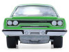 1970 Plymouth Road Runner Green with Black Hood Stripe "GreenLight Muscle" Series 30 1/64 Diecast Model Car by Greenlight