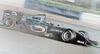 1/18 Minichamps 2004 Formula 1 McLaren Mercedes MP4/19 Lewis Hamilton Autosport Young Driver Test Silverstone Car Model