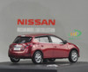 DEALER 1/43 NISSAN TIIDA (RED) DIECAST CAR MODEL