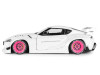 1/18 Solido 2025 Toyota GT Supra Liberty Walk (White with Pink Wheels) Diecast Car Model