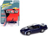 2002 Chevrolet Nickey Camaro ZL1 Navy Blue Metallic with White Stripes "Muscle Cars USA" Series 1/64 Diecast Model Car by Johnny Lightning