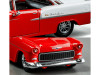 1/64 Majorette 1955 Chevrolet Bel Air (Red & White) Diecast Car Model